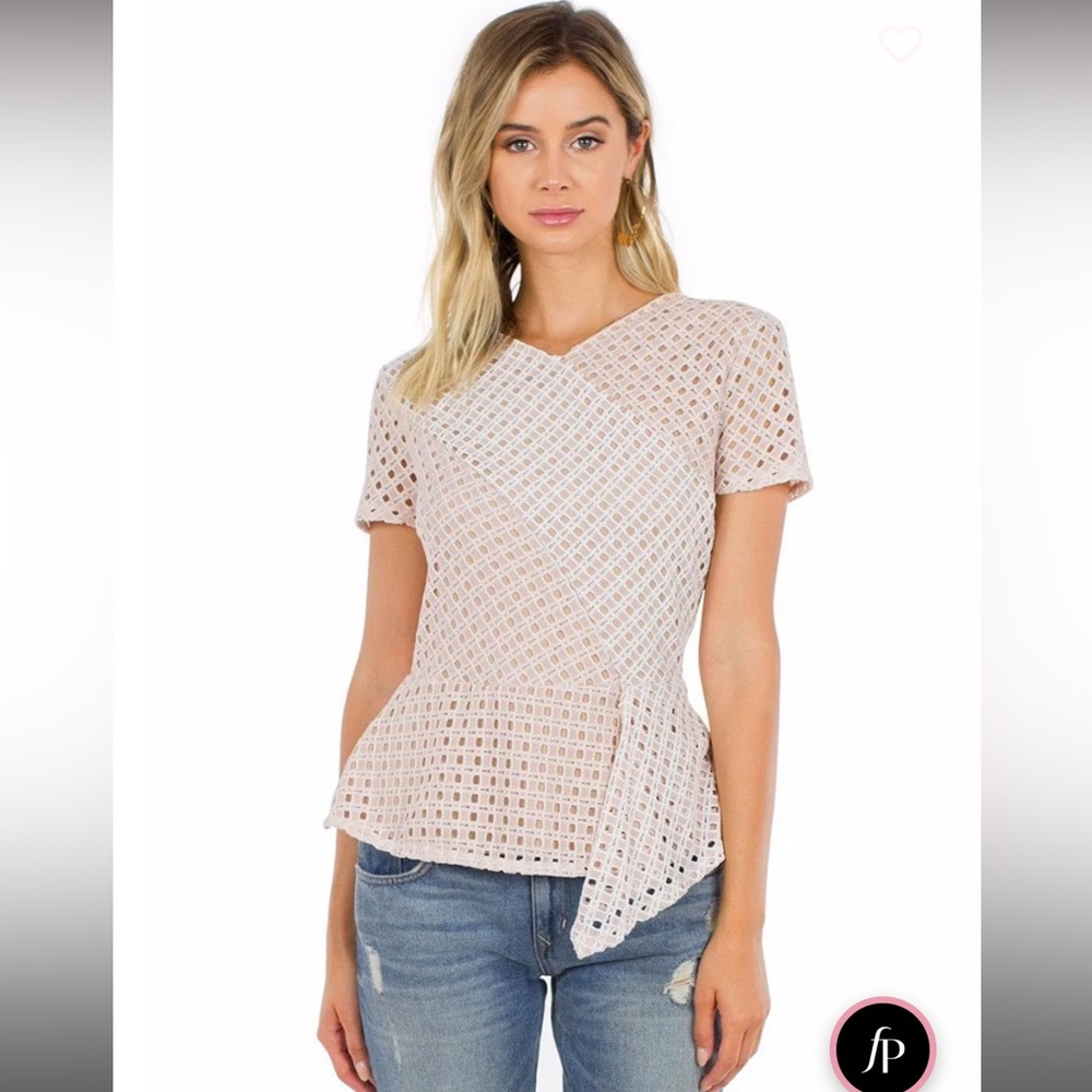 BCBG MaxAzria Peplum Top
